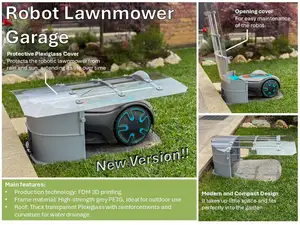 Robot Lawnmower Garage - New Version