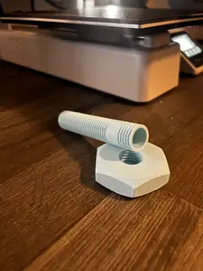 Secret nut and bolt 3D test model
