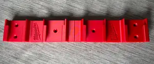 Batteryholder for 4x Milwaukee M18 batteries