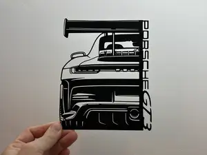 Porsche 911 GT3 no ams - decorazione da parete 
