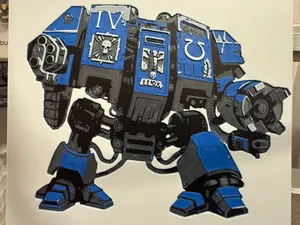 Dreadnought WH40K - HueForge Print