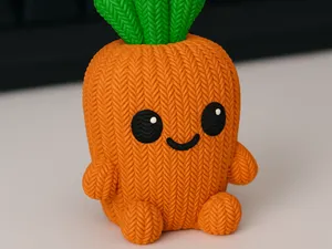 Knitted Carrot