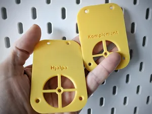 Komplement & Hjalpa Ikea Hinge Drill Template