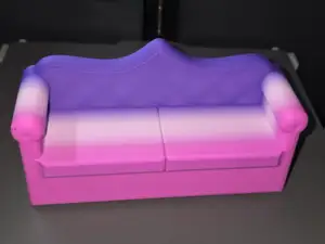 Simple Doll Couch Fast printing 