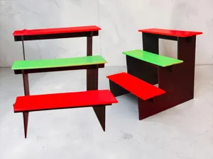 Modular Vendor Display Riser Shelf