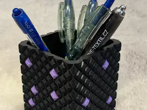 Pen Holder - Diamond Shape - multicolor