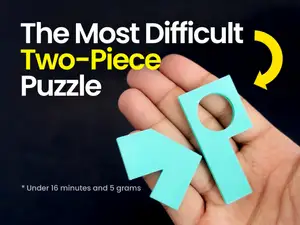 The Most Difficult Two-Piece Puzzle