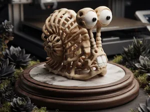 Skelett-Schnecke