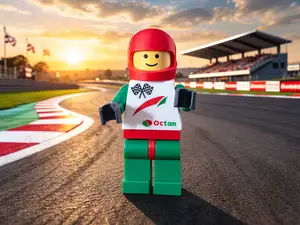 BrickMan 500% - Pilote de course - 40819