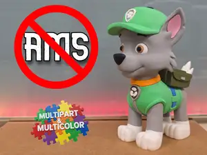 ROCKY PAW PATROL / NO AMS & MULTICOLOR