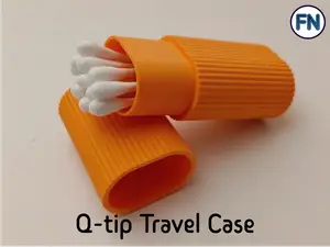 Q-tip travel case