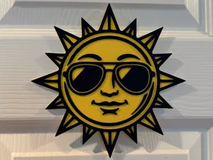 SUN WALL ART