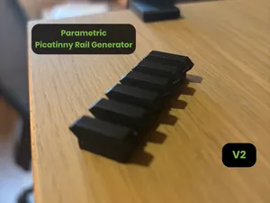 Générateur de rail Picatinny paramétrique V2