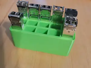High Density Gridfinity SFP Holders
