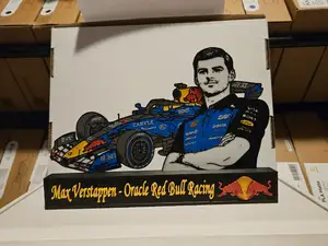 Max verstappen oracle red bull Racing f1 display