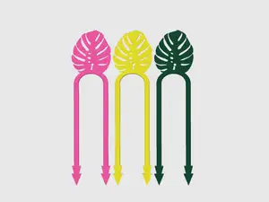 Garden pin "monstera"