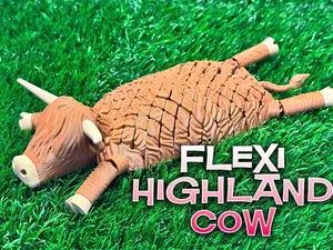 Flexi Highland Cow (Willie)