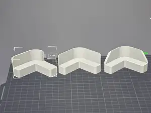 A1 stabilizer feet with screen and sd cutout