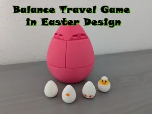 Eier zurück ins Nest (Reisespiel im Ostereiformat)