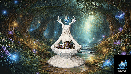 Forest Leshy Goddess Bird Feeder Bowl Trinket Dish