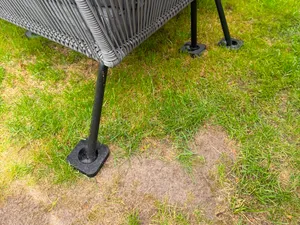 "Bodenschoner"Standfüße Gartenbank gegen einsinken