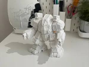 Heavy Combat Mech | Battle Robot Warrior
