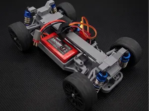 WRC - 14   Fully 3D Printed RC Chassis (1/14)