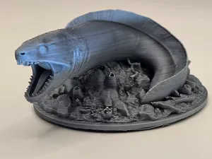 Moray Eel – Deep Sea Predator Display