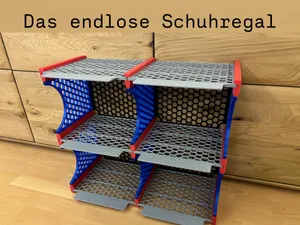 Das unendliche (Schuh)regal -The endless shoe rack