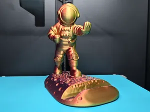Astronaut phone tablet holder