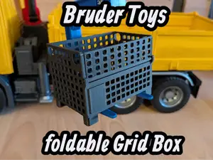 Bruder Gitterbox aufklappbar 1/16