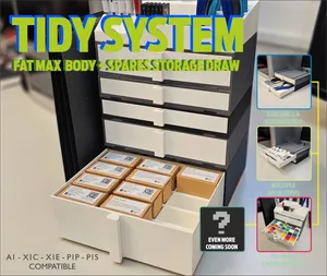 Tidy System Fat Max Body + Boxed Spares Draw