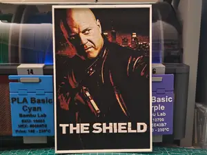 The Shield Poster - Hueforge Art