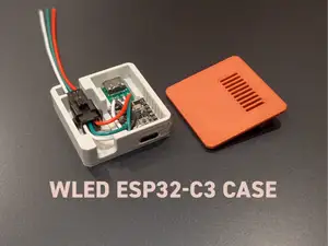 ESP32-C3 WLED Case – Compact LED Controller case
