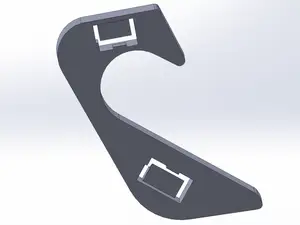 Volvo XC40 rear shelf hinge right 