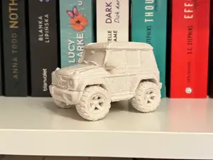 Cartoon Mercedes G-Klasse – stylisches Deko-Modell