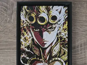 Giorno Giovanna HueForge - JoJo's Bizarre Adv.