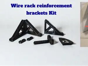 Reinforced Wire-Rack 3D Printer Tower