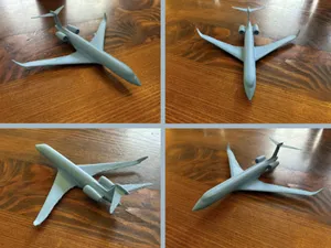 Gulfstream G700 - Aircraft Model (1:166 scale)
