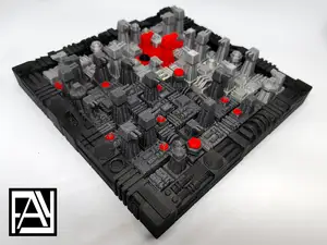 Deathstar puzzle and cathedral game