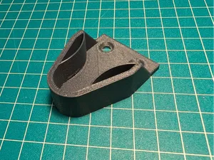 Heavy-Duty Clothes Rod Bracket (18mm)