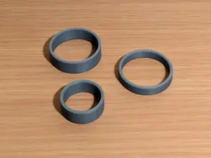 Parametric Ring: Custom Size, Width & Thickness