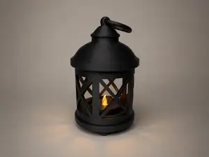 Laterne mit LED Teelicht