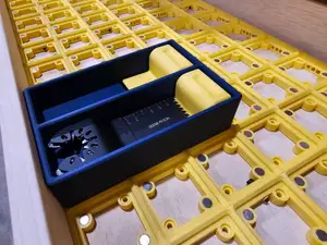 Gridfinity Oscillating tool blades w/ eject levers