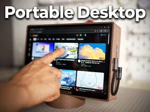 Portable Desktop with Minisforum UM890 Pro