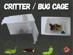 Critter / Bug Cage - Reptile or Amphibian Feeder