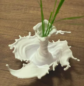 Splash Vase - 3D Printable Decorative Model