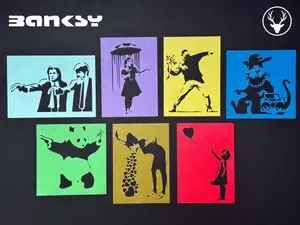 Banksy Stencils