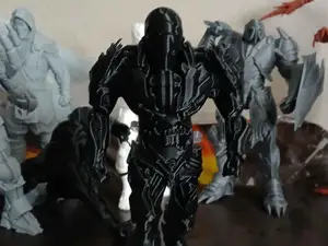 Walking Robot Statue