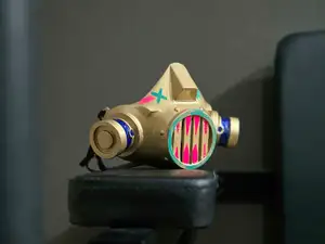 Jinx Gas Mask _ Arcane Cosplay Mask ×͜×